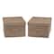 Household Essentials Fabric Storage Bin with Lid, 2ct.